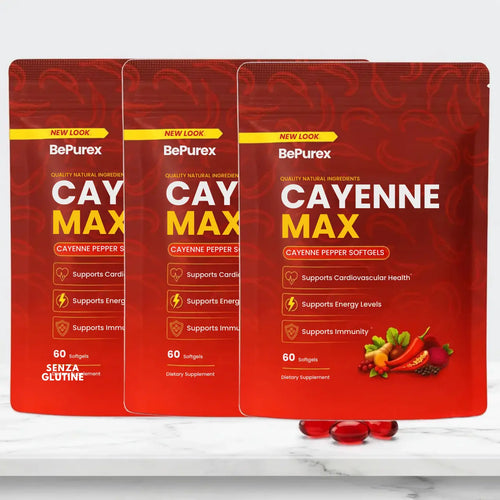 BePurex Cayenne Pepper Softgels